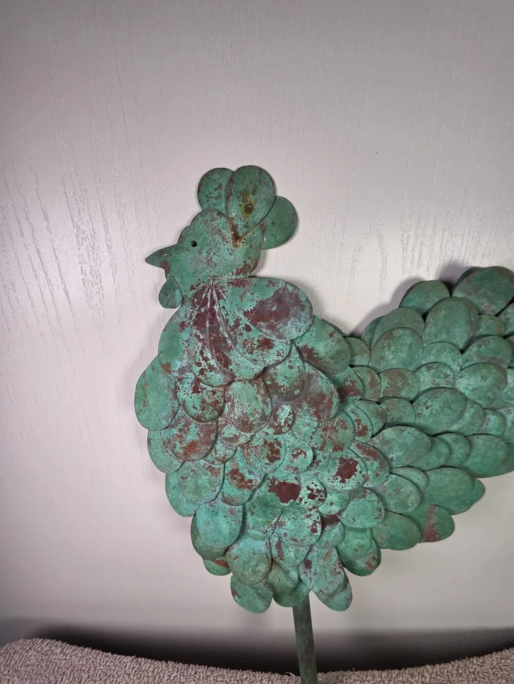N/A metal rooster